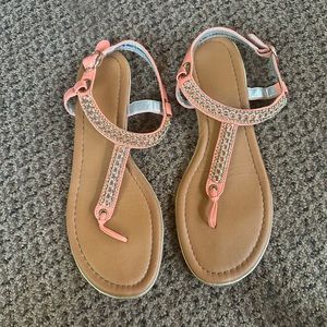 Coral Sandals